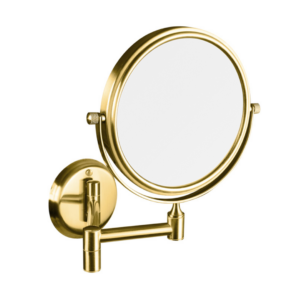 Kosmetikspiegel, Gold,  180 × 250 × 360 mm, ø 133 mm