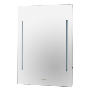 Badspiegel mit LED-Beleuchtung,  600 × 800 × 35 mm, 3 W