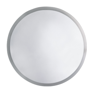 Badspiegel mit LED-Beleuchtung,  660 × 660 × 50 mm, 3 W